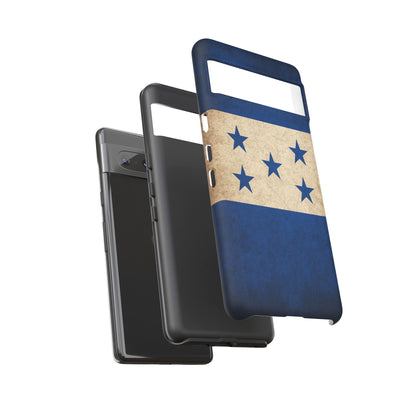Honduras Flag Phone Case | Vintage Honduran Flag iPhone & Samsung Tough Protective Case