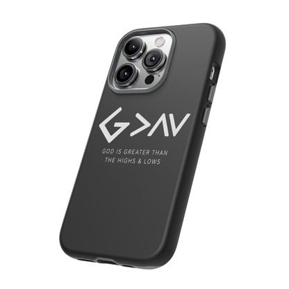 God Is Greater Than The Highs & Lows G>∧∨ Christian Phone Case