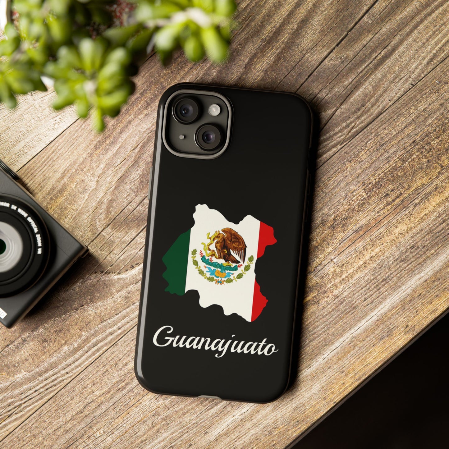Guanajuato Mexico Flag Map Phone Case | Mexican American Pride Tough Case for iPhone & Samsung