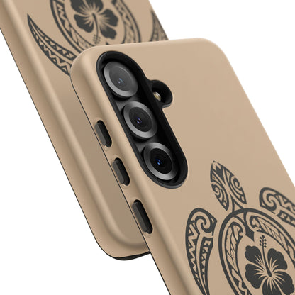 Polynesian Turtle Phone Case | Hawaiian Beach Tough Cover
