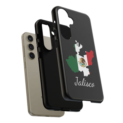 Jalisco Mexico Flag Map Phone Case | Mexican American Pride Tough Case for iPhone & Samsung