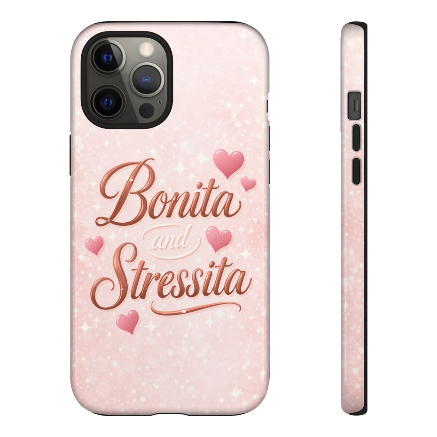 Bonita Stressita Phone Case Cute Latina Aesthetic Pink Coquette Case