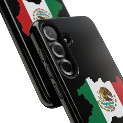 Michoacán Mexico Flag Map Phone Case | Mexican American Pride Tough Case for iPhone & Samsung
