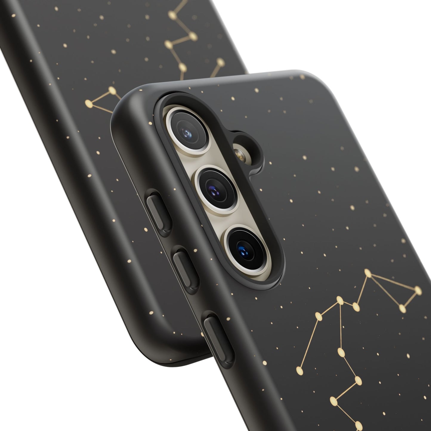 Aquarius Zodiac Constellation Phone Case – Luxe Gold Celestial Cover