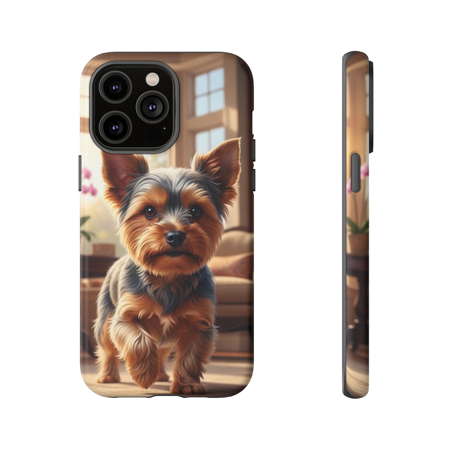 Yorkshire Terrier Phone Case – Cute Yorkie Puppy Tough Case (iPhone, Samsung, Pixel)