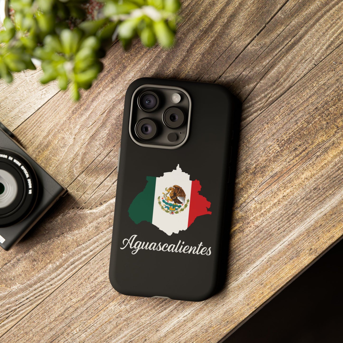 Aguascalientes Mexico Flag Map Phone Case | Mexican American Pride Tough Case for iPhone & Samsung