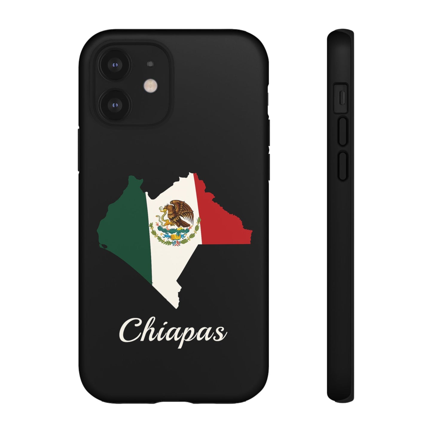Chiapas Mexico Flag Map Phone Case | Mexican American Pride Tough Case for iPhone & Samsung
