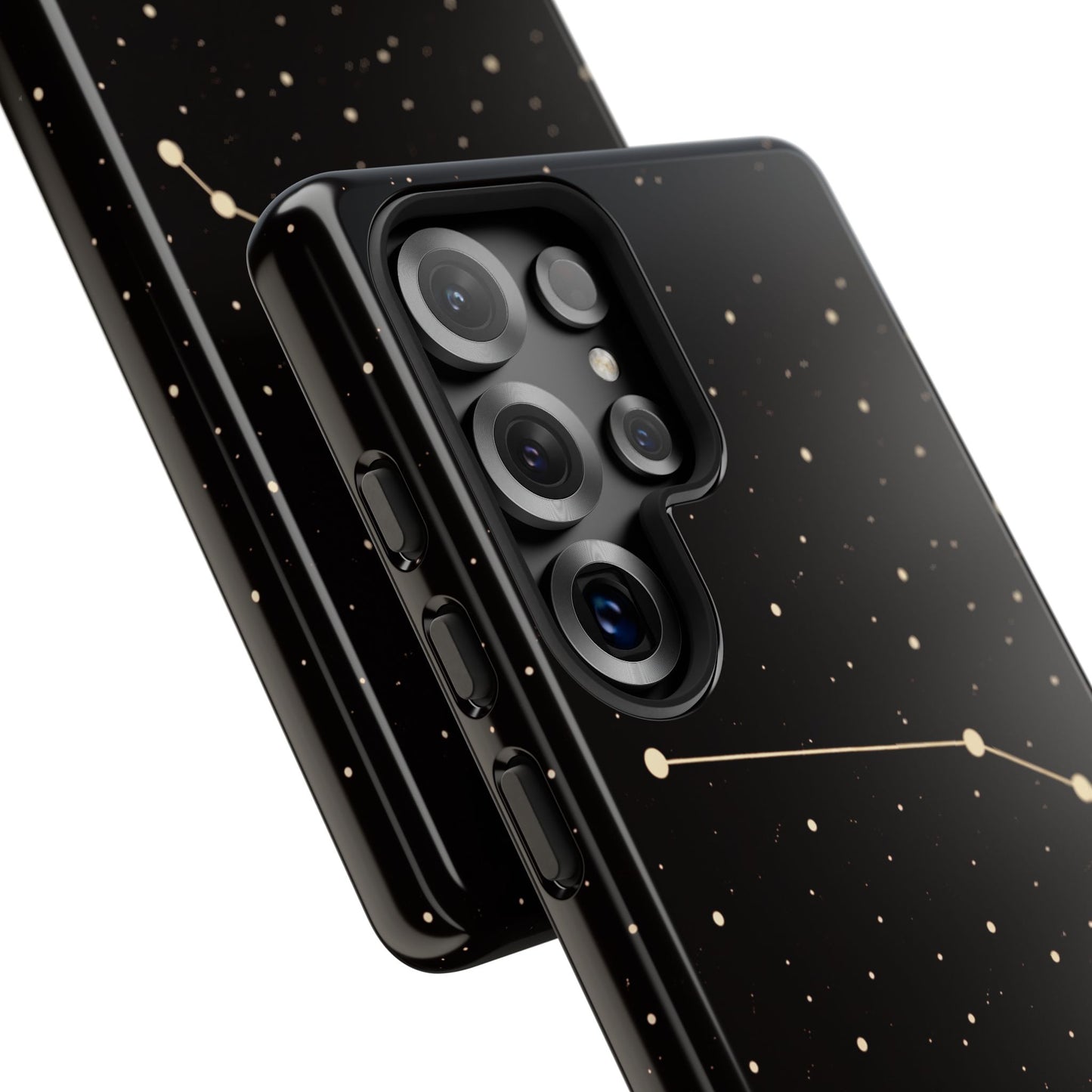 Aries Zodiac Constellation Phone Case – Luxe Gold Celestial Cover