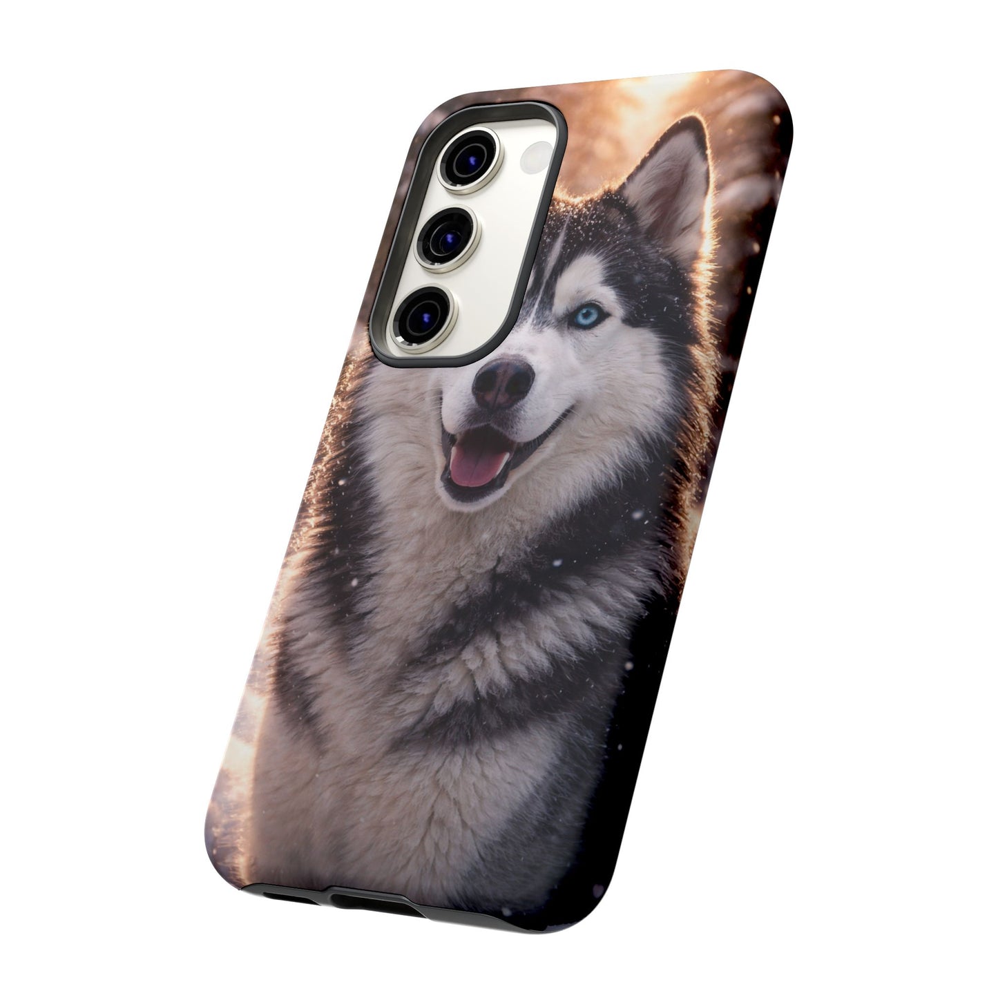Siberian Husky Tough Phone Case | Blue Eyes Dog Cover Protective iPhone Case