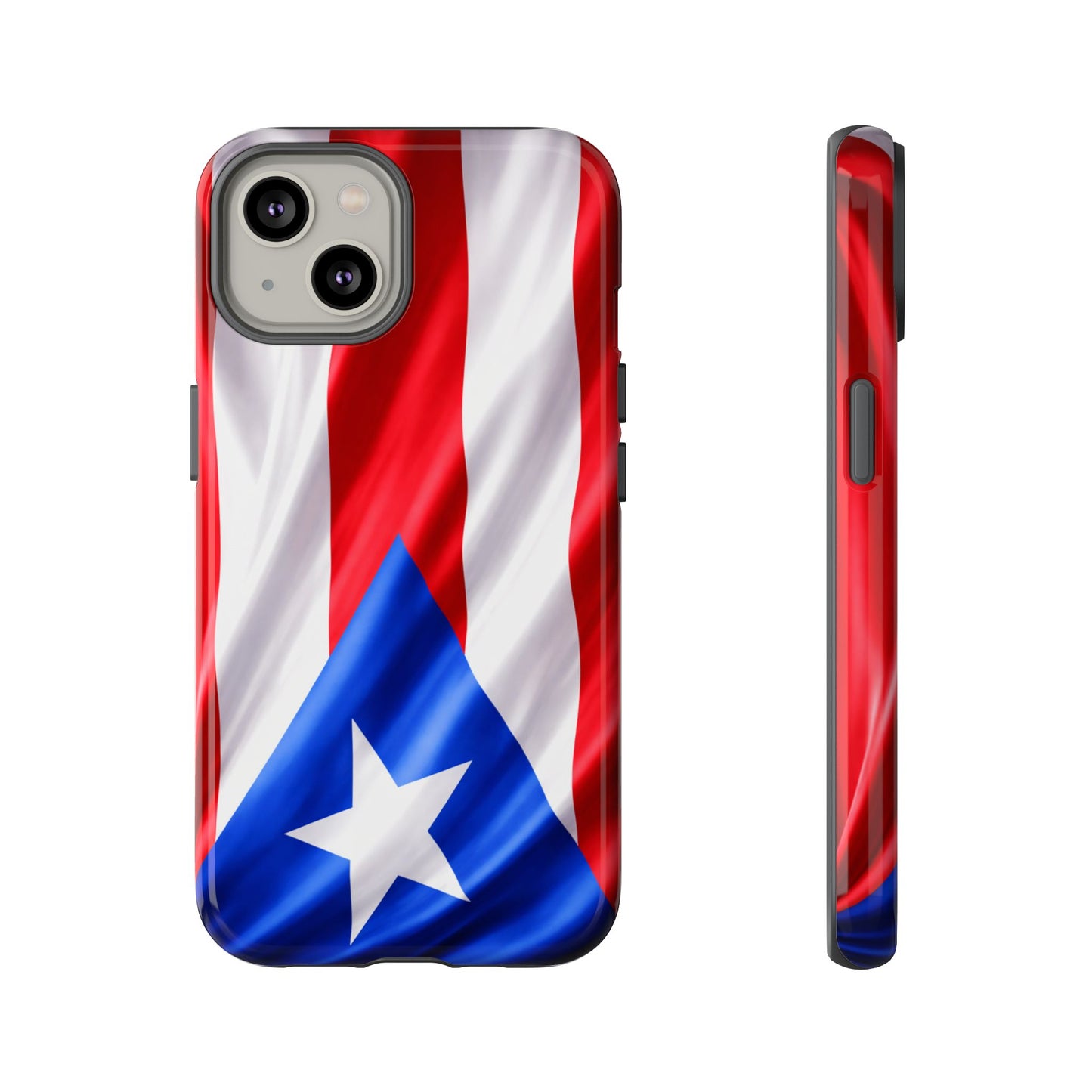 Puerto Rico Flag Phone Case | Boricua Pride Tough Case | Puerto Rican Flag Protective Cover for iPhone & Samsung