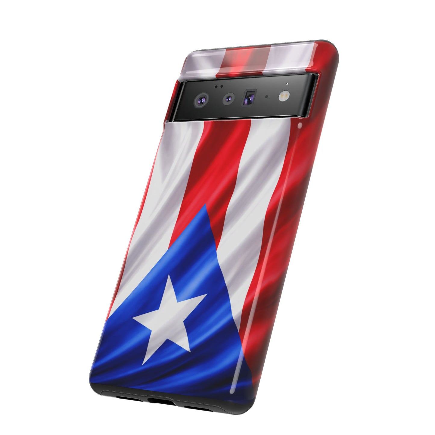 Puerto Rico Flag Phone Case | Boricua Pride Tough Case | Puerto Rican Flag Protective Cover for iPhone & Samsung