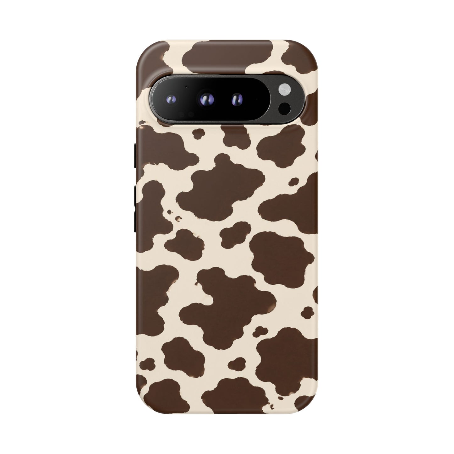 Western Cow Print Tough Phone Case for iPhone Samsung Galaxy Pixel