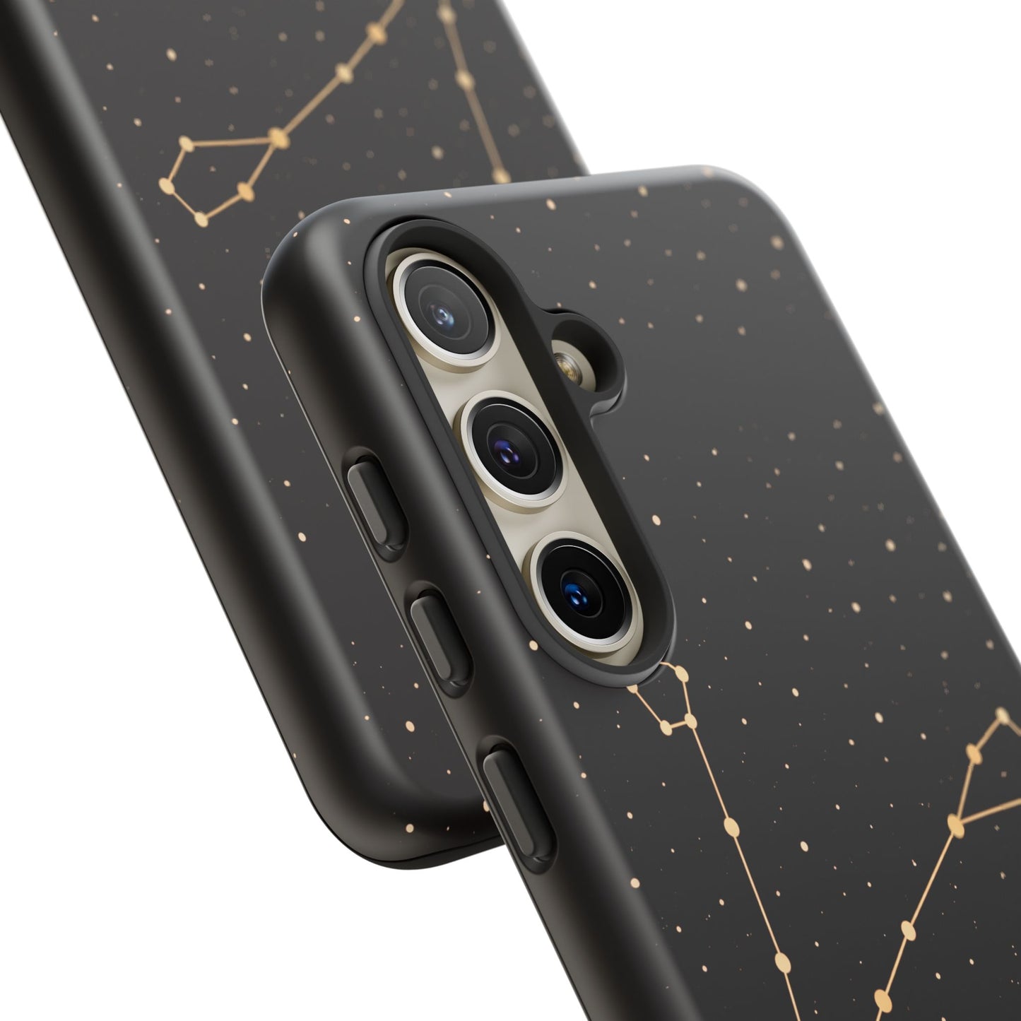 Pisces Zodiac Constellation Phone Case – Luxe Gold Celestial Cover