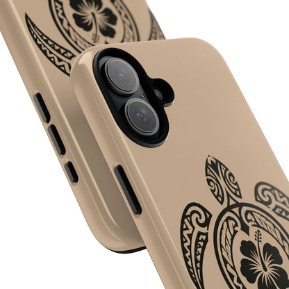 Polynesian Turtle Phone Case | Hawaiian Beach Tough Cover
