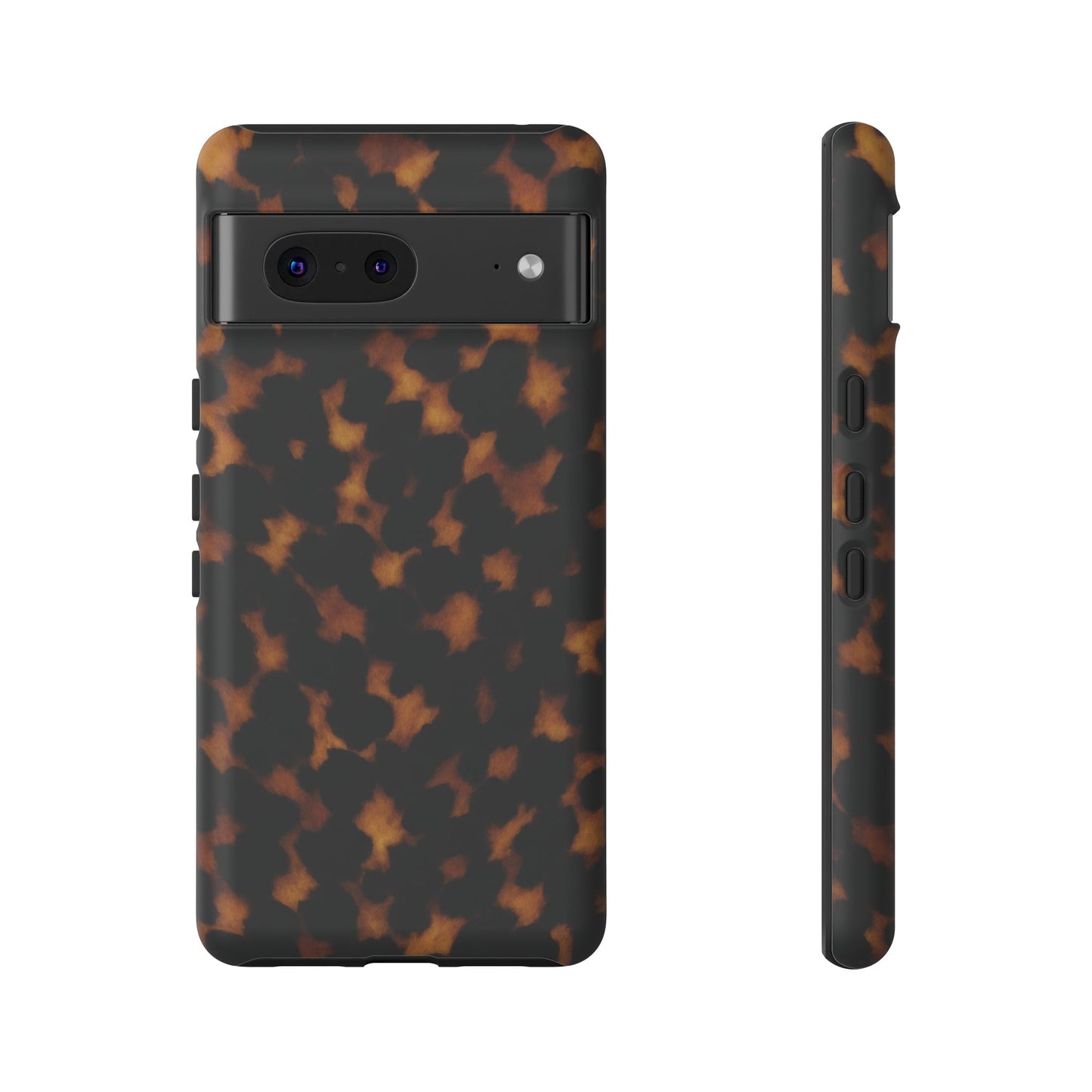 Tortoiseshell Phone Case – Brown Leopard Pattern Luxury Tough Protective Case