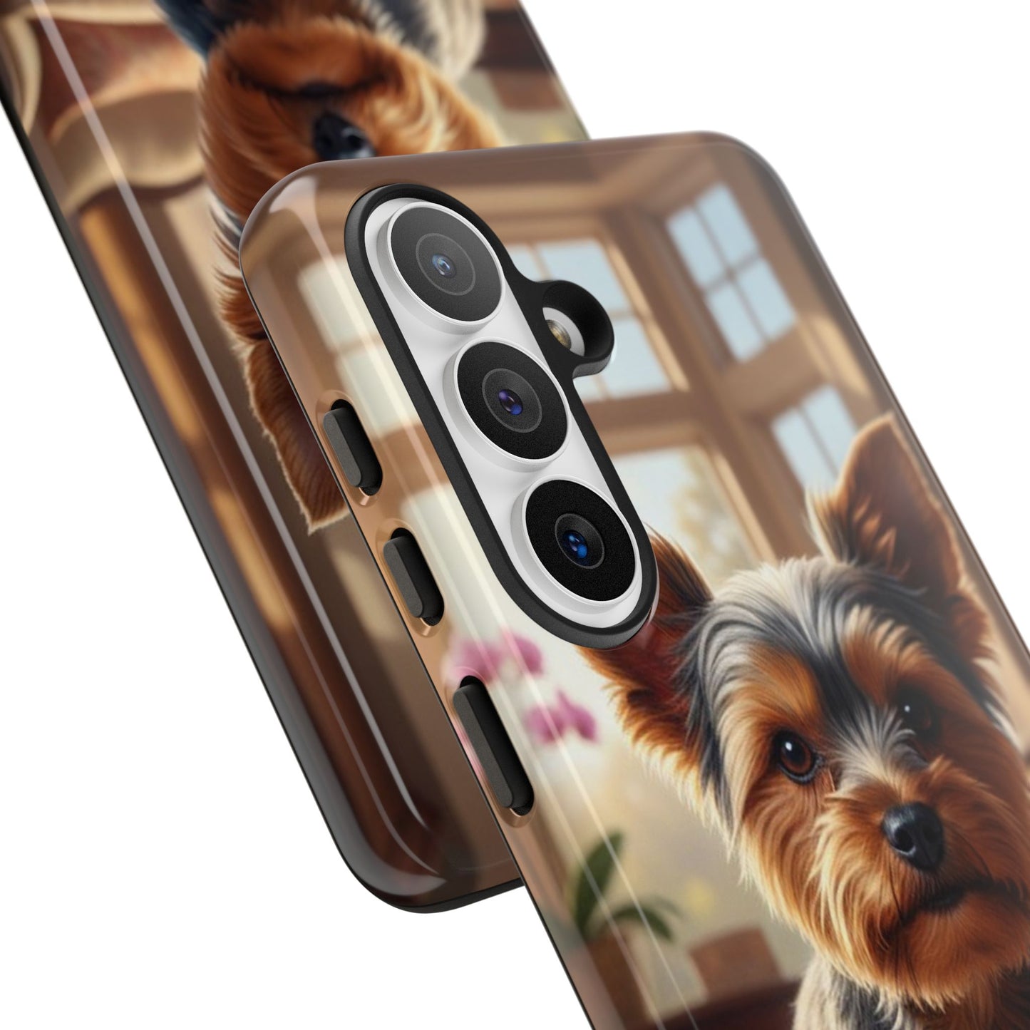 Yorkshire Terrier Phone Case – Cute Yorkie Puppy Tough Case (iPhone, Samsung, Pixel)