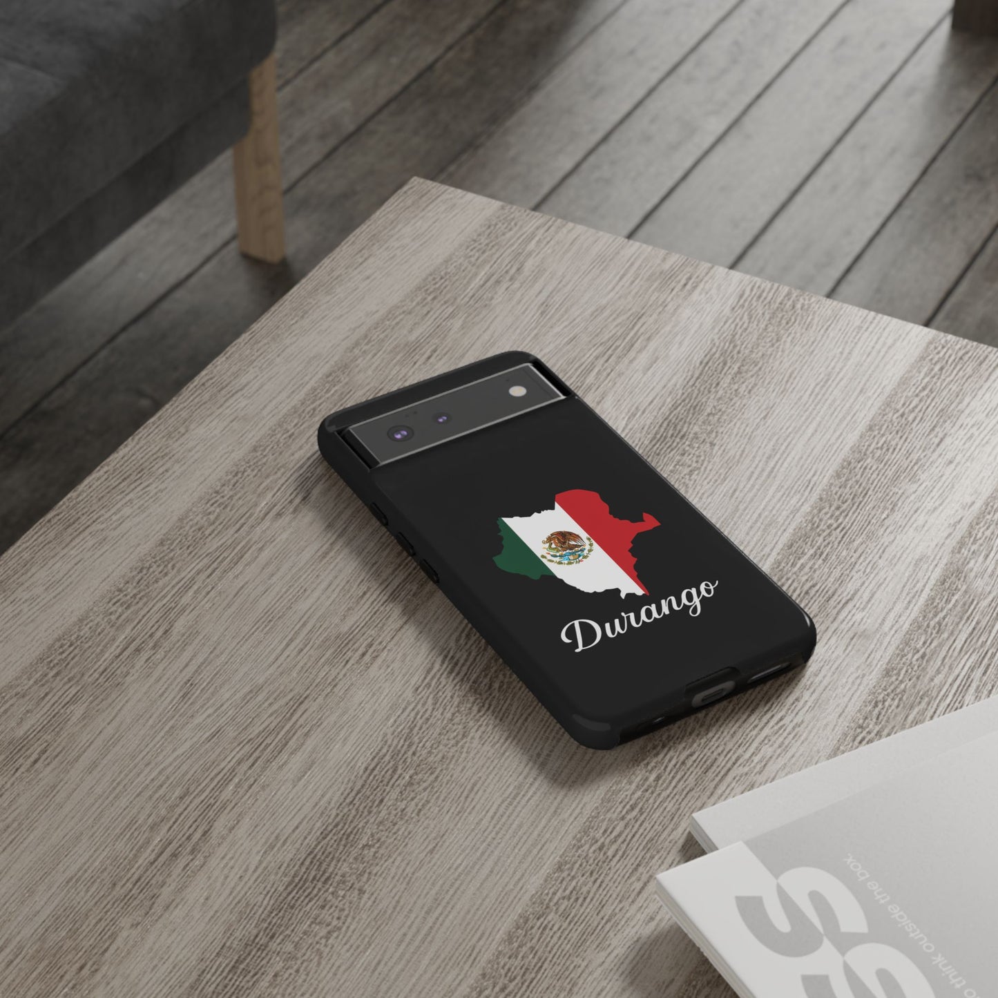 Durango Mexico Flag Map Phone Case | Mexican American Pride Tough Case for iPhone & Samsung