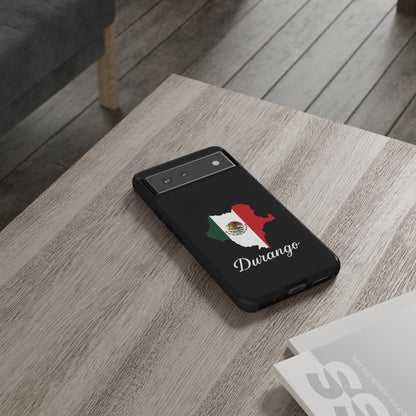Durango Mexico Flag Map Phone Case | Mexican American Pride Tough Case for iPhone & Samsung