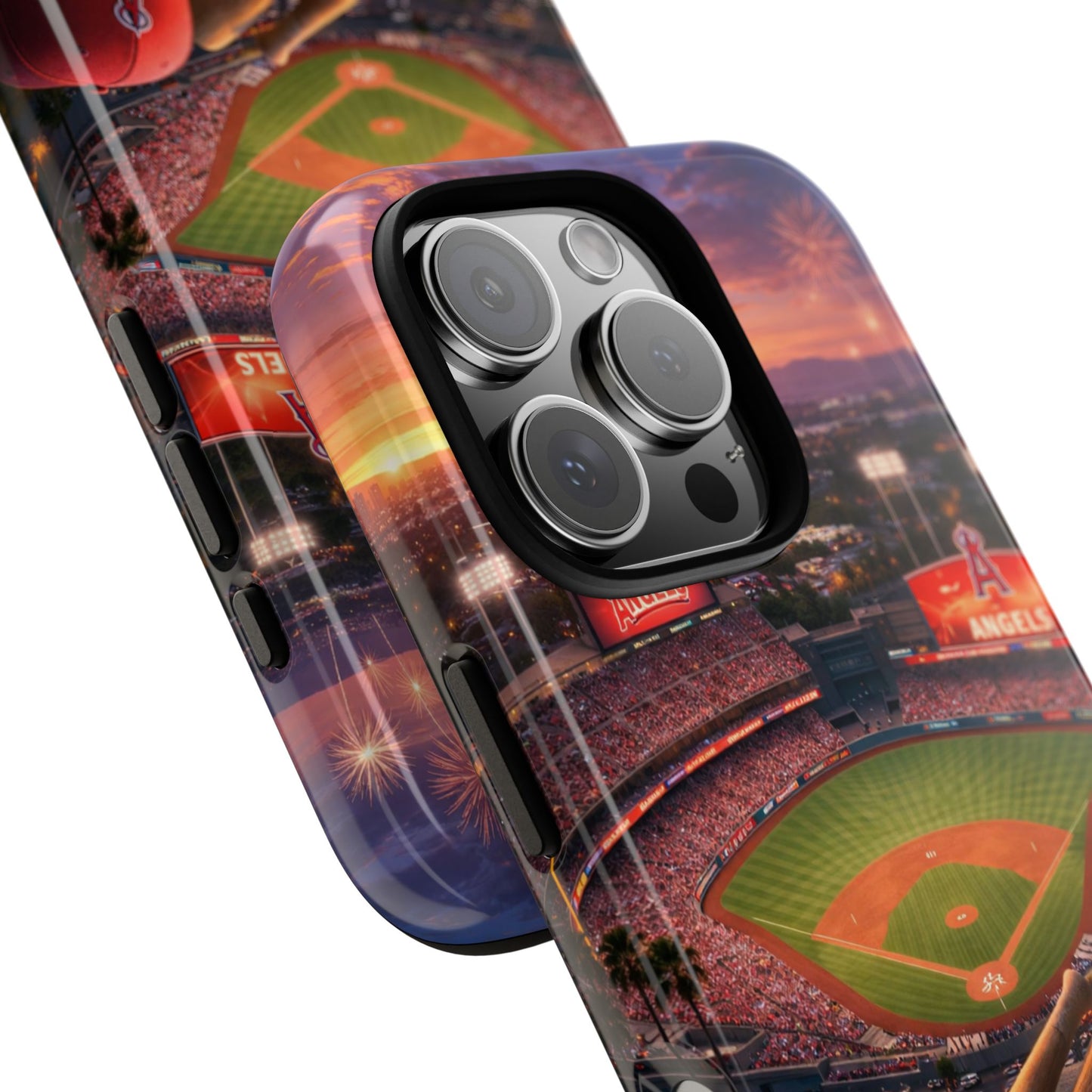 Baseball Stadium Phone Case Sports Fan Ballpark Game Day Tough Case