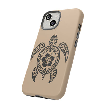 Polynesian Turtle Phone Case | Hawaiian Beach Tough Cover
