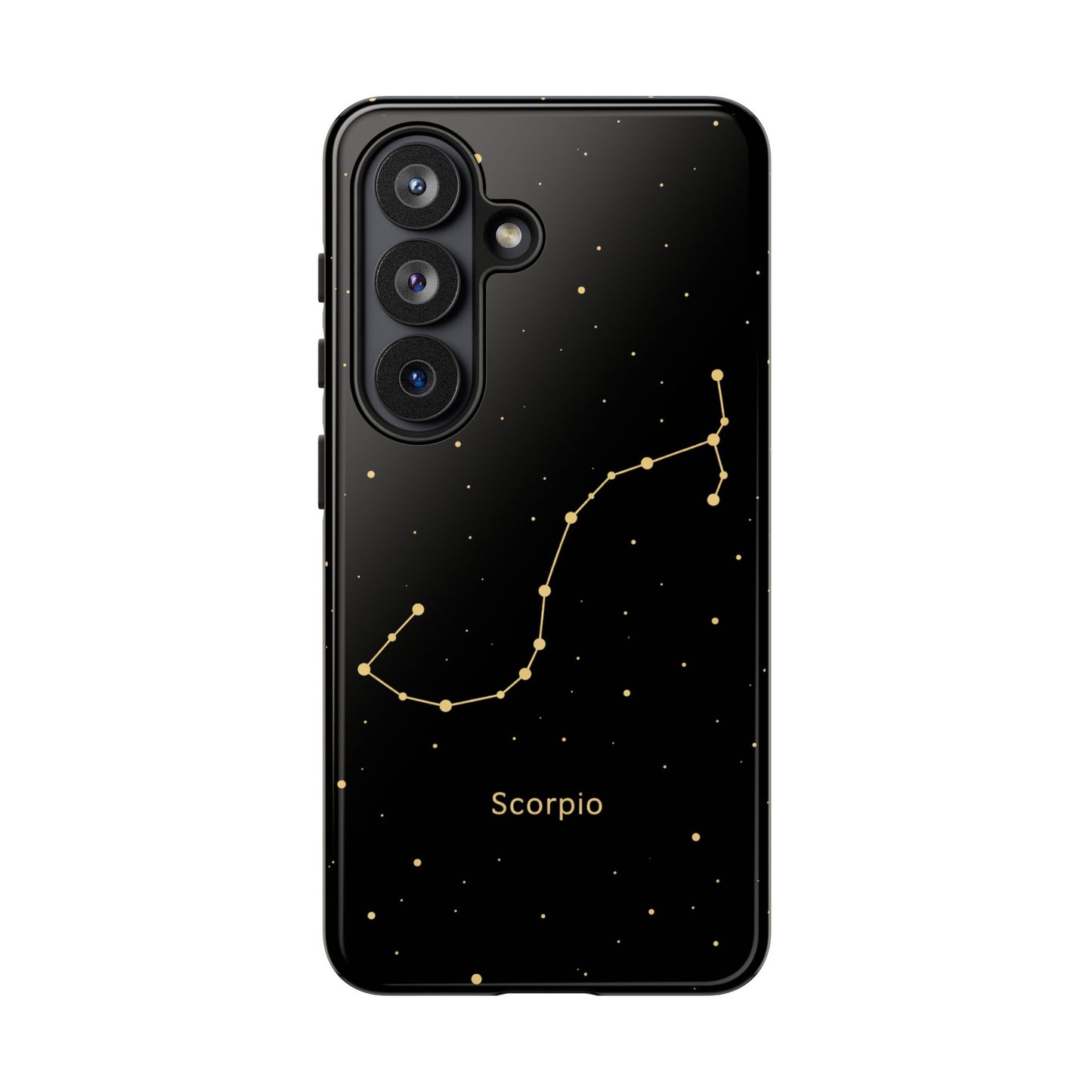 Scorpio Zodiac Constellation Phone Case – Luxe Gold Celestial Cover