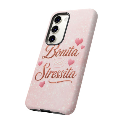 Bonita Stressita Phone Case Cute Latina Aesthetic Pink Coquette Case