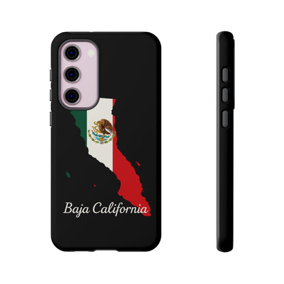 Baja California Mexico Flag Map Phone Case | Mexican American Pride Tough Case for iPhone & Samsung