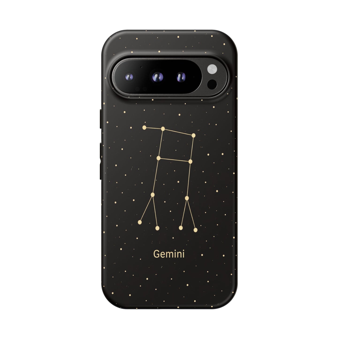 Gemini Zodiac Constellation Phone Case – Luxe Gold Celestial Cover