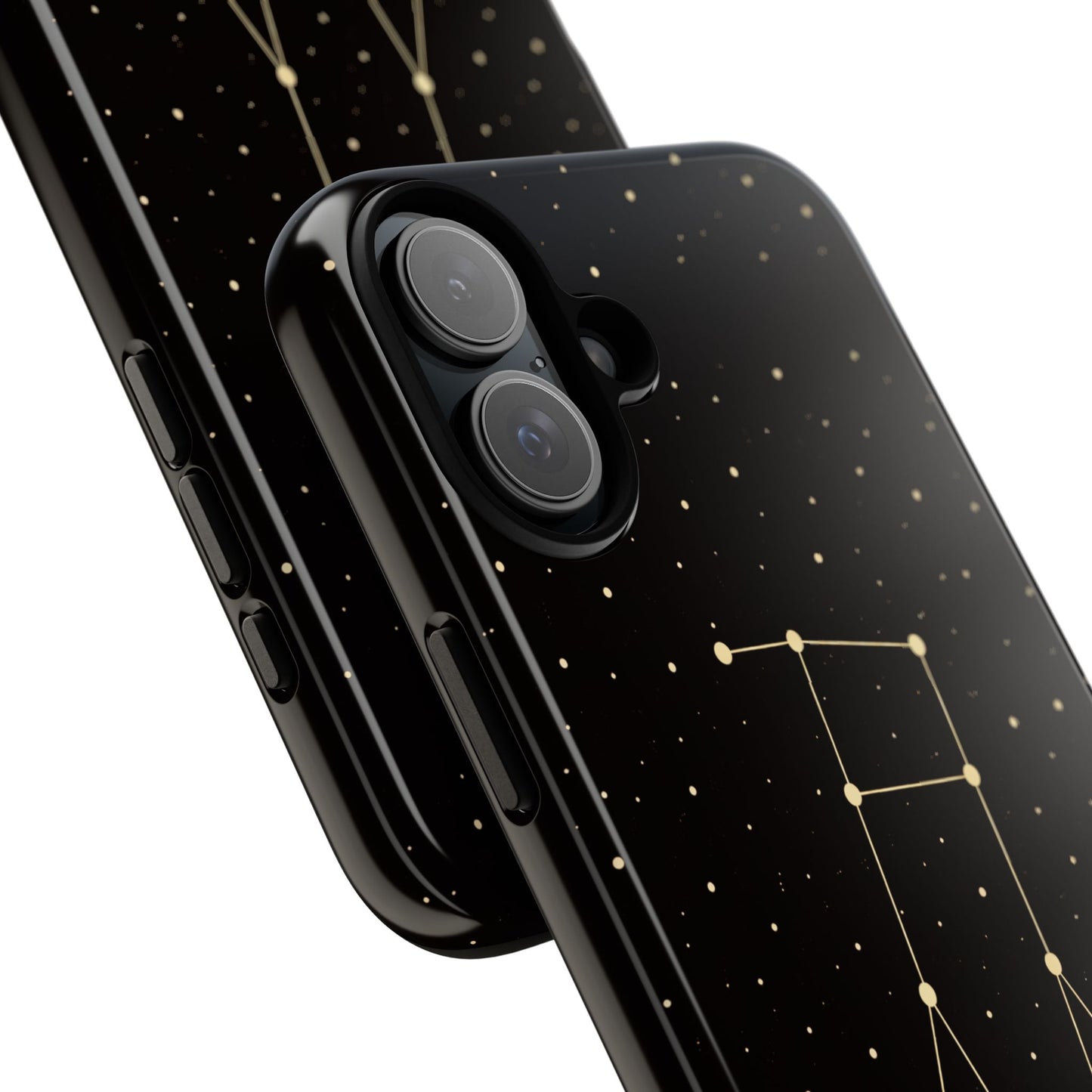 Gemini Zodiac Constellation Phone Case – Luxe Gold Celestial Cover