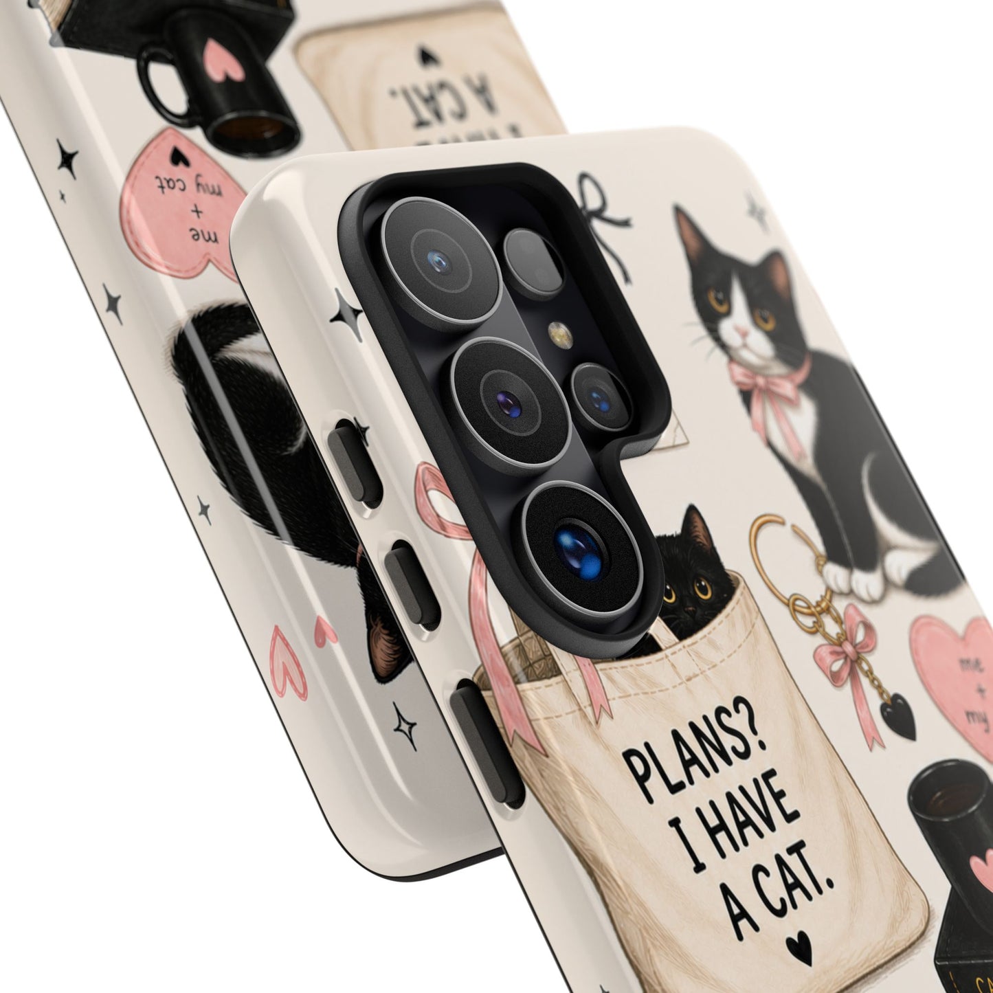Cat Lover Phone Case | Plans? I Have A Cat Cute Aesthetic Cover