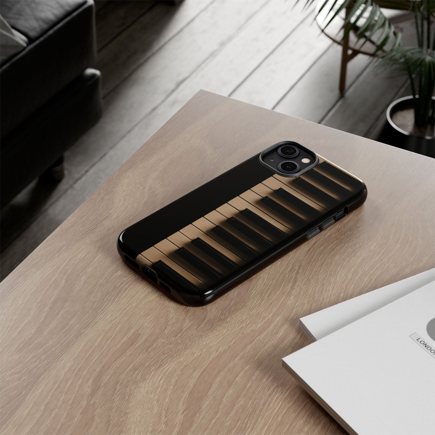 Piano Phone Case – Piano Keyboard Tough Case for Musicians (iPhone, Samsung, Pixel)