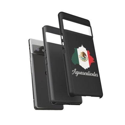 Aguascalientes Mexico Flag Map Phone Case | Mexican American Pride Tough Case for iPhone & Samsung