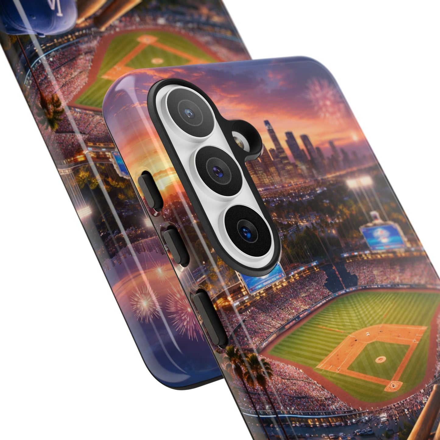 Baseball Sunset Stadium Phone Case LA Game Day Sports Aesthetic Case