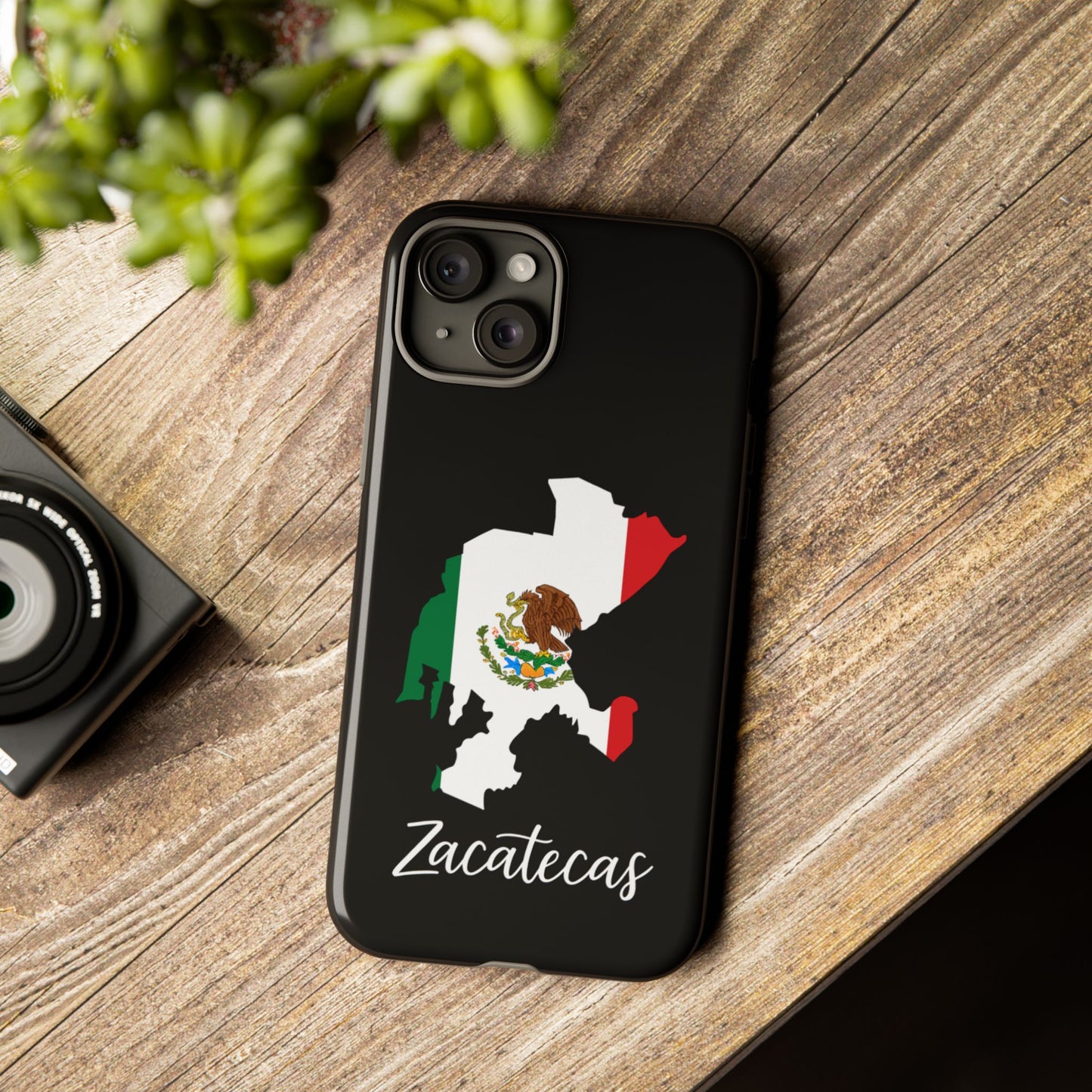 Zacatecas Mexico Flag Map Phone Case | Mexican American Pride Tough Case for iPhone & Samsung
