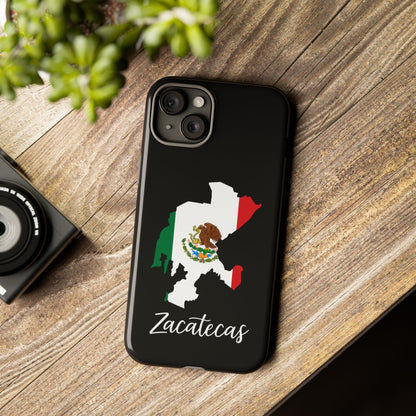 Zacatecas Mexico Flag Map Phone Case | Mexican American Pride Tough Case for iPhone & Samsung
