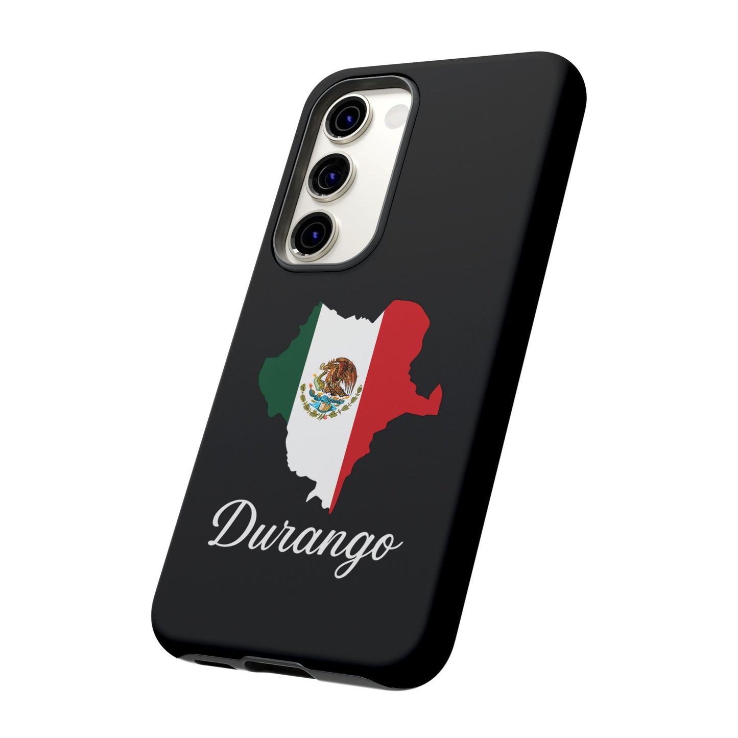 Durango Mexico Flag Map Phone Case | Mexican American Pride Tough Case for iPhone & Samsung