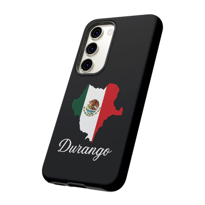 Durango Mexico Flag Map Phone Case | Mexican American Pride Tough Case for iPhone & Samsung