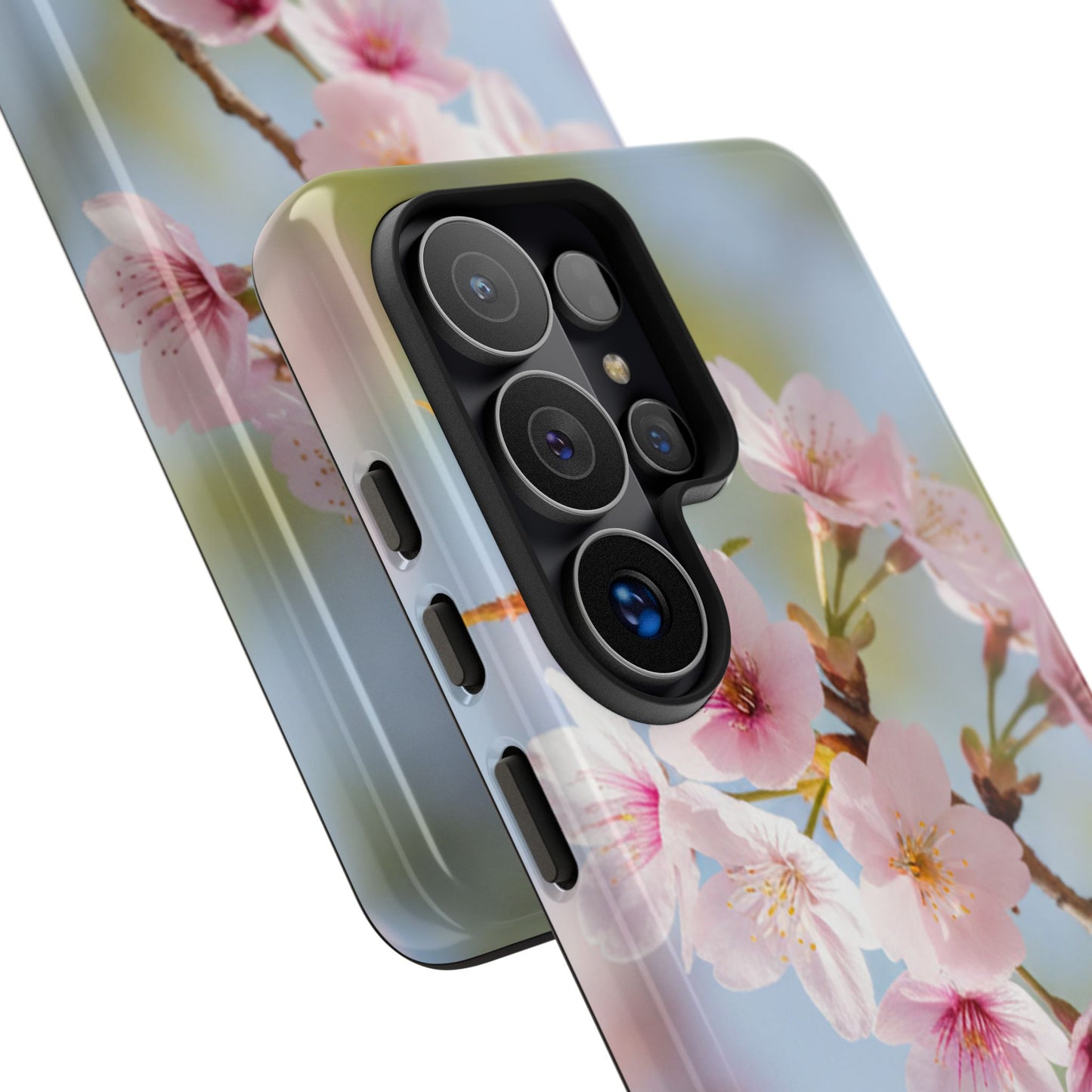 Cherry Blossom Phone Case – Pink Floral Tough Case (iPhone, Samsung Galaxy, Pixel)