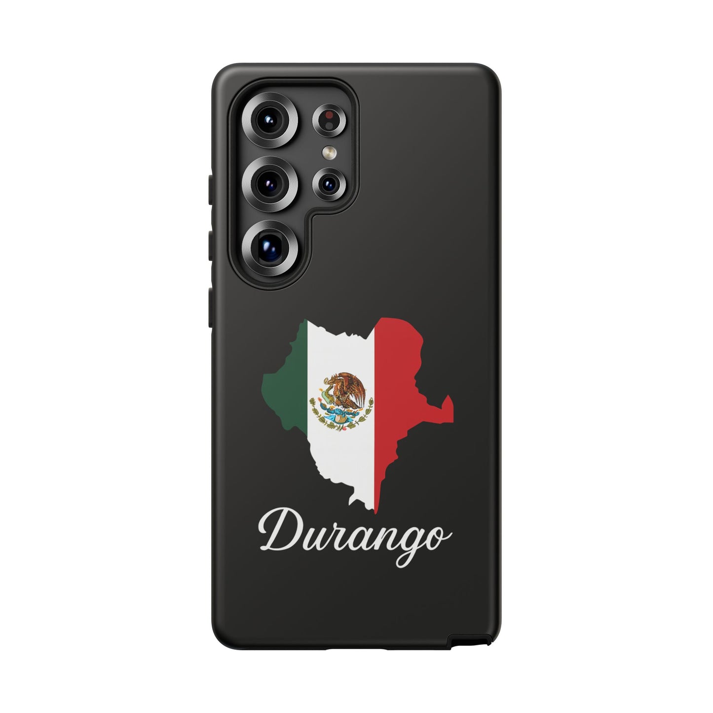 Durango Mexico Flag Map Phone Case | Mexican American Pride Tough Case for iPhone & Samsung