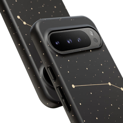 Aries Zodiac Constellation Phone Case – Luxe Gold Celestial Cover