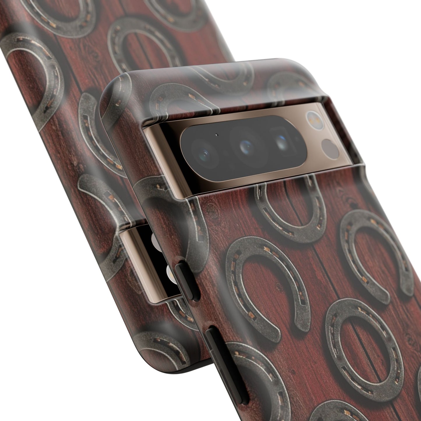 Rustic Horseshoe Western Phone Case – Cowboy Country Ranch Tough Case