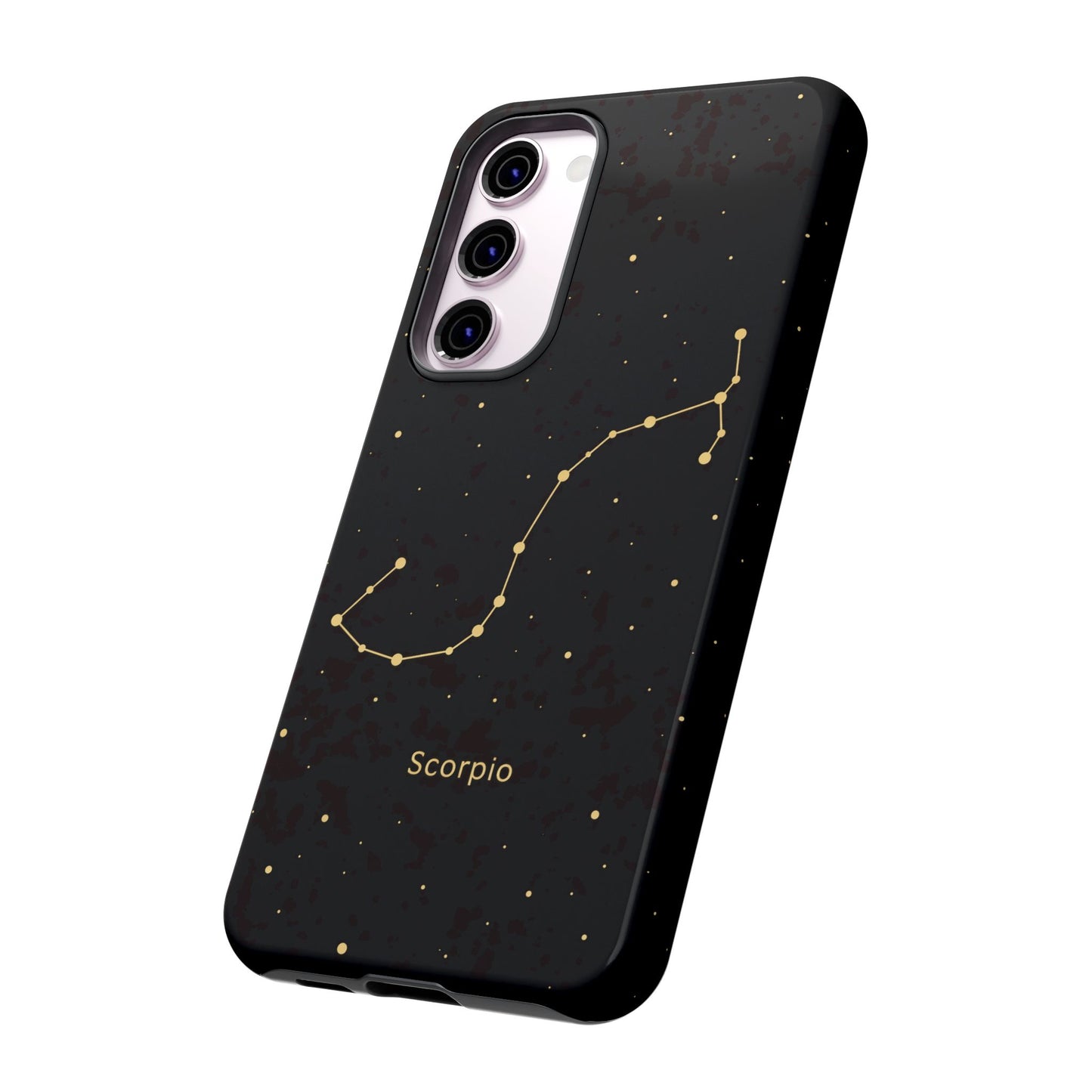 Scorpio Zodiac Constellation Phone Case – Luxe Gold Celestial Cover
