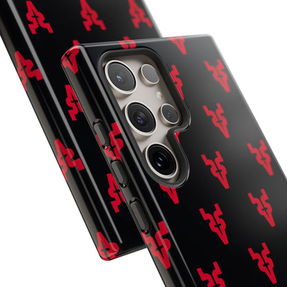 Mazatlán Bull Phone Case – Black Red Streetwear Tough Shockproof Cover