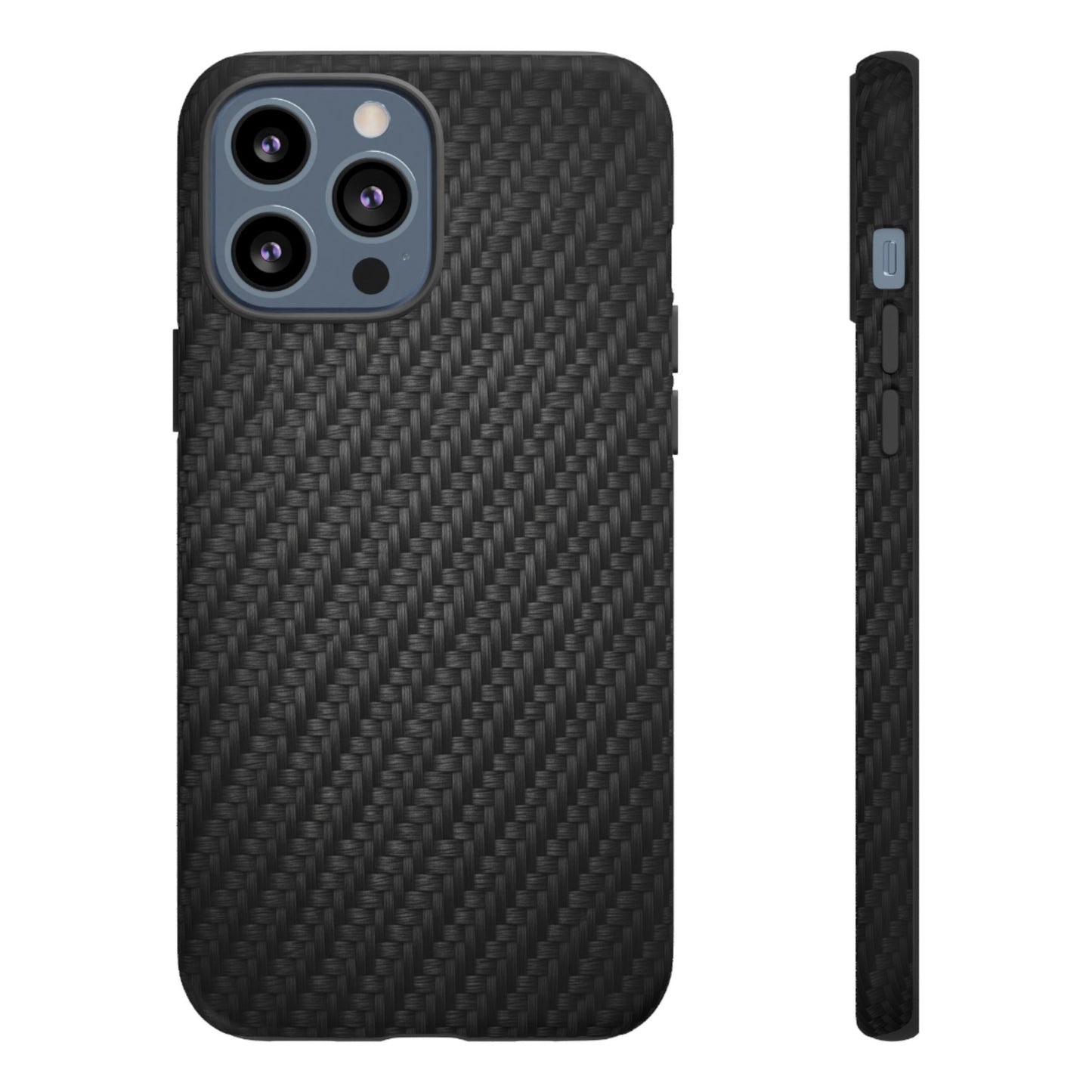 Carbon Fiber Inspired Phone Case – Rugged Slim Protective Tech Case for iPhone & Samsung