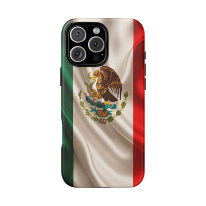 Mexico Flag Phone Case | Mexican Pride iPhone & Samsung Case | Tricolor Aesthetic Tough Protective Cover
