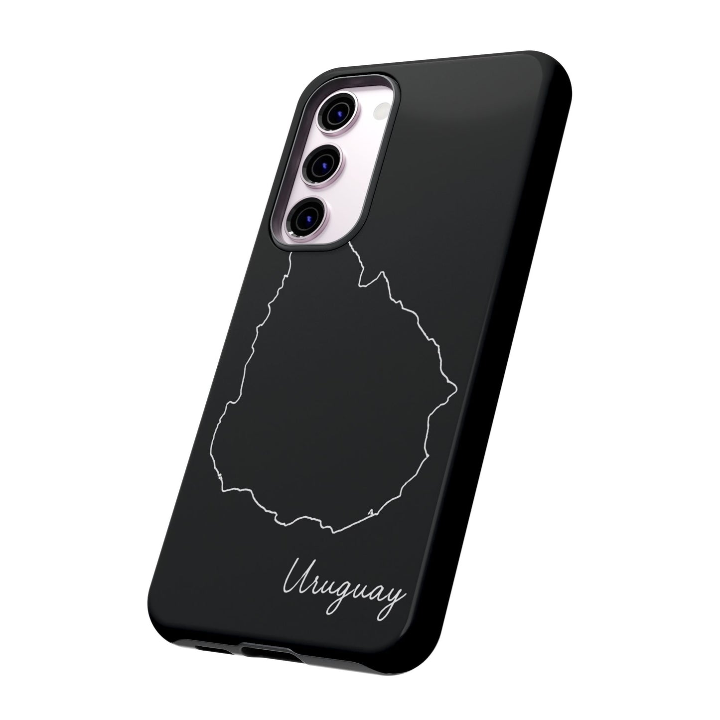 Uruguay Outline Phone Case – Minimal Country Map Tough Case (iPhone, Samsung, Pixel)
