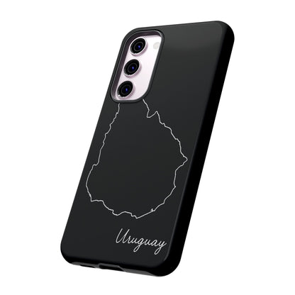 Uruguay Outline Phone Case – Minimal Country Map Tough Case (iPhone, Samsung, Pixel)
