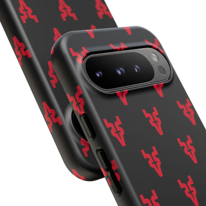 Mazatlán Bull Phone Case – Black Red Streetwear Tough Shockproof Cover