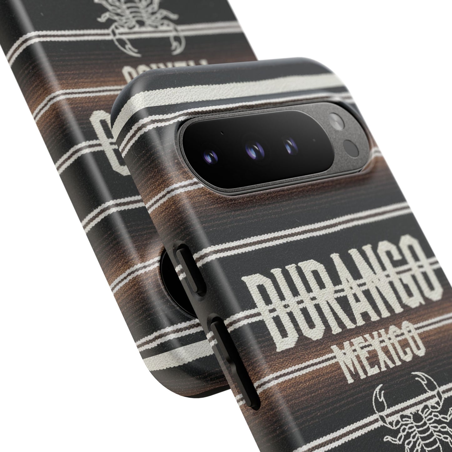 Durango Mexico Phone Case | Serape Scorpion Western Design | Mexican Heritage Tough Case for iPhone & Samsung