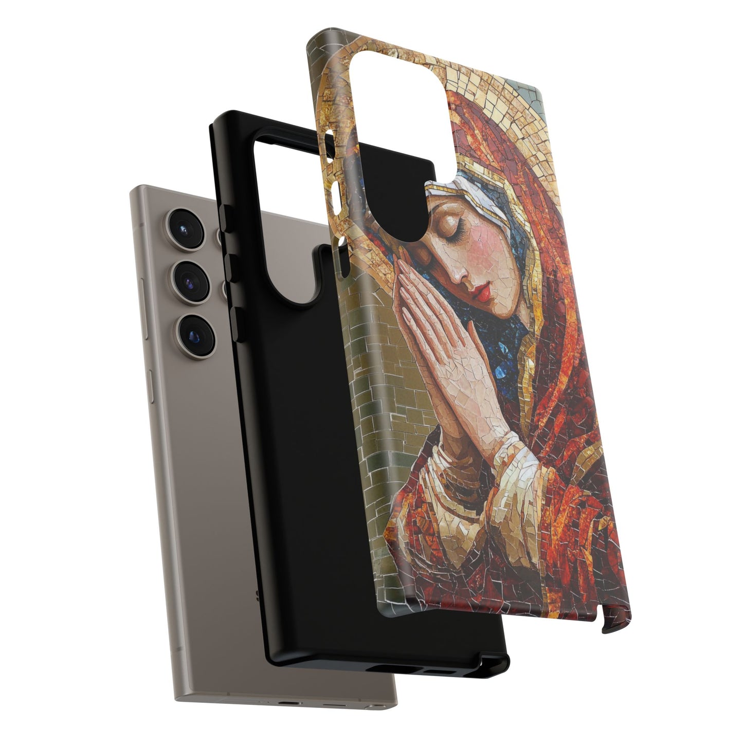 Virgin Mary Phone Case, Catholic Phone Case, Christian Aesthetic Case, Religious iPhone Case, Saint Art Case, Faith Gift